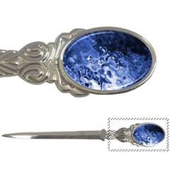 Blue Waves Abstract Art Letter Opener