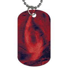 Blood Waterfall Dog Tag (one Sided) by LokisStuffnMore