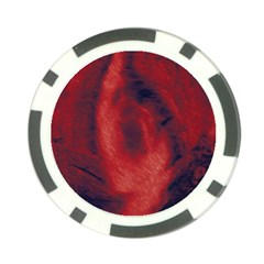 Blood Waterfall Poker Chip