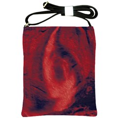 Blood Waterfall Shoulder Sling Bag by LokisStuffnMore