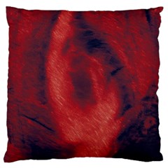 Blood Waterfall Large Cushion Case (single Sided)  by LokisStuffnMore