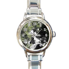 Yosemite National Park Round Italian Charm Watch