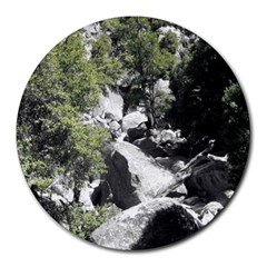 Yosemite National Park Round Mousepad by LokisStuffnMore