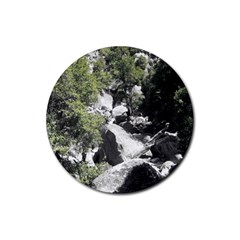 Yosemite National Park Rubber Coaster (round)