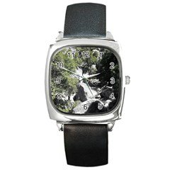 Yosemite National Park Square Metal Watch