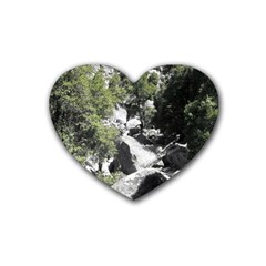 Yosemite National Park Rubber Coaster (heart)