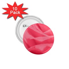 Pink Silk Effect  1 75  Button (10 Pack)