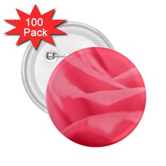 Pink Silk Effect  2 25  Button (100 Pack) by Colorfulart23