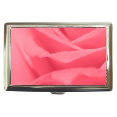 Pink Silk Effect  Cigarette Money Case