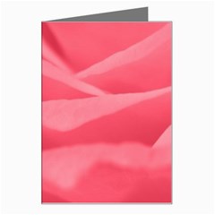 Pink Silk Effect  Greeting Card