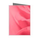 Pink Silk Effect  Mini Greeting Card Right