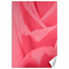 Pink Silk Effect  Canvas 12  X 18  (unframed) by Colorfulart23