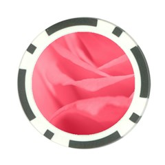 Pink Silk Effect  Poker Chip