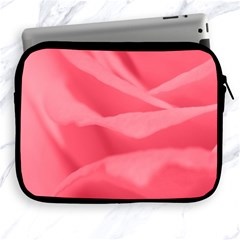 Pink Silk Effect  Apple Ipad Zippered Sleeve by Colorfulart23