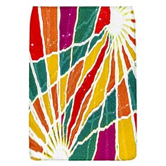 Multicolored Vibrations Removable Flap Cover (large) by dflcprints