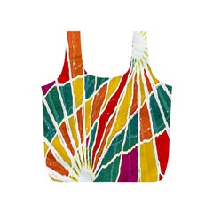 Multicolored Vibrations Reusable Bag (s) by dflcprints