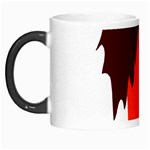 Monster with Men Head Illustration Morph Mug Left