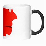 Monster with Men Head Illustration Morph Mug Right