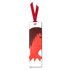 Monster With Men Head Illustration Small Bookmark