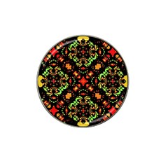 Intense Floral Refined Art Print Golf Ball Marker 4 Pack (for Hat Clip) by dflcprints