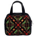 Intense Floral Refined Art Print Classic Handbag (Two Sides) Front