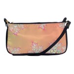 Peach Spring Frost On Flowers Fractal Evening Bag Front