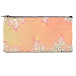 Peach Spring Frost On Flowers Fractal Pencil Case Front