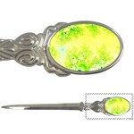 Sunny Spring Frost Fractal Letter Opener Front