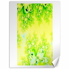 Sunny Spring Frost Fractal Canvas 36  X 48  (unframed)