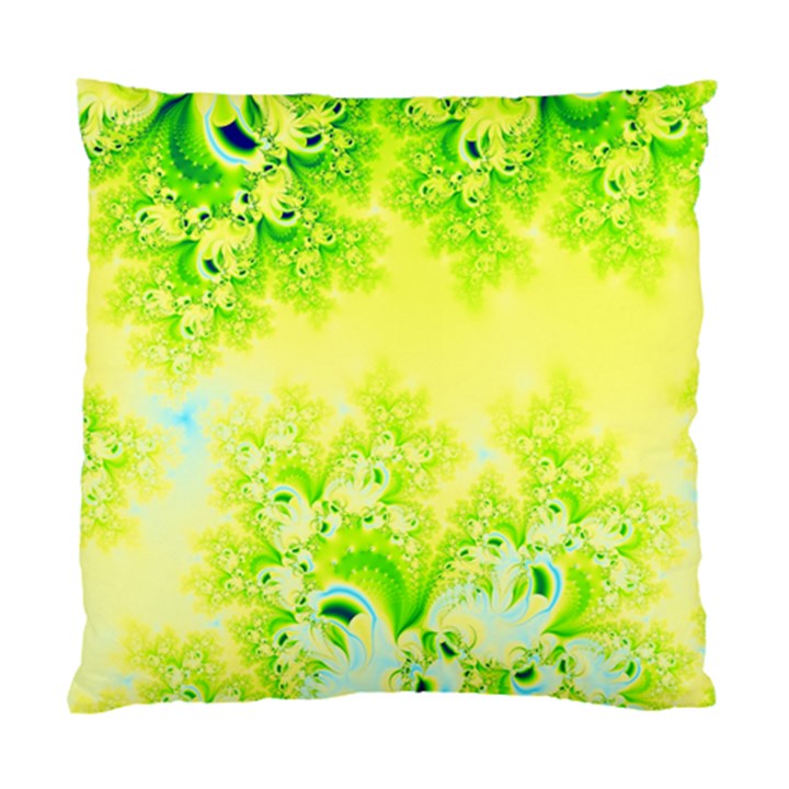 Sunny Spring Frost Fractal Cushion Case (Single Sided) 