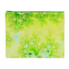 Sunny Spring Frost Fractal Cosmetic Bag (xl) by Artist4God