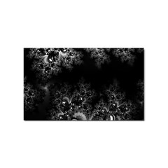 Midnight Frost Fractal Sticker 100 Pack (rectangle)