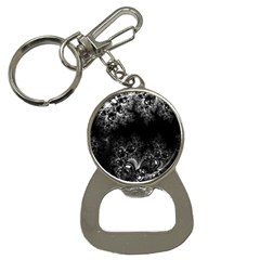 Midnight Frost Fractal Bottle Opener Key Chain by Artist4God