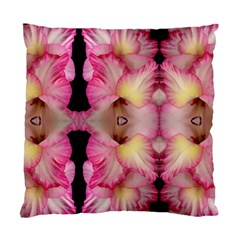 Pink Gladiolus Flowers Cushion Case (single Sided) 