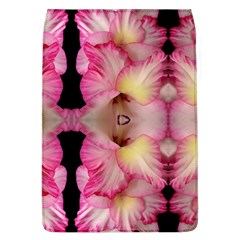 Pink Gladiolus Flowers Removable Flap Cover (large) by Artist4God