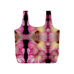 Pink Gladiolus Flowers Reusable Bag (s)