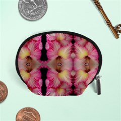 Pink Gladiolus Flowers Accessory Pouch (small)