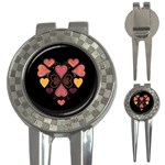 Love Collage Golf Pitchfork & Ball Marker Front