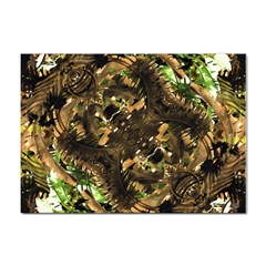 Artificial Tribal Jungle Print A4 Sticker 100 Pack by dflcprints