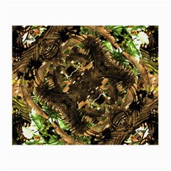 Artificial Tribal Jungle Print Glasses Cloth (small) by dflcprints