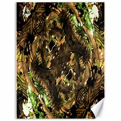 Artificial Tribal Jungle Print Canvas 18  X 24  (unframed) by dflcprints