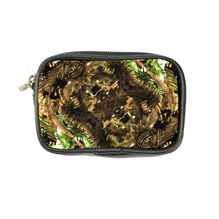 Artificial Tribal Jungle Print Coin Purse