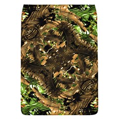 Artificial Tribal Jungle Print Removable Flap Cover (large)