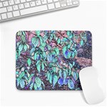 Colored Pencil Tree Leaves Drawing Small Mouse Pad (Rectangle) Front