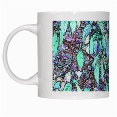 Colored Pencil Tree Leaves Drawing White Coffee Mug by LokisStuffnMore