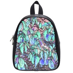 Colored Pencil Tree Leaves Drawing School Bag (small) by LokisStuffnMore