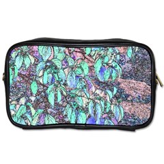 Colored Pencil Tree Leaves Drawing Travel Toiletry Bag (two Sides) by LokisStuffnMore