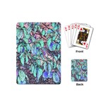 Colored Pencil Tree Leaves Drawing Playing Cards (Mini) Back