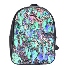 Colored Pencil Tree Leaves Drawing School Bag (xl)