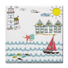 Summer Holiday Ceramic Tile